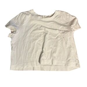 Wilfred Free Cropped T-Shirt XL Boxy Fit Short Sleeve Relaxed Tee Aritzia